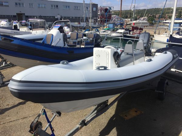 Boat Details – Ribs For Sale - Used Tornado 5.3m RIB with Mariner 75HP Outboard Engine and Trailer