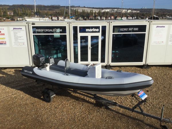 Boat Details – Ribs For Sale - Used Tornado 5.3m RIB with Mariner 75HP Outboard Engine and Trailer