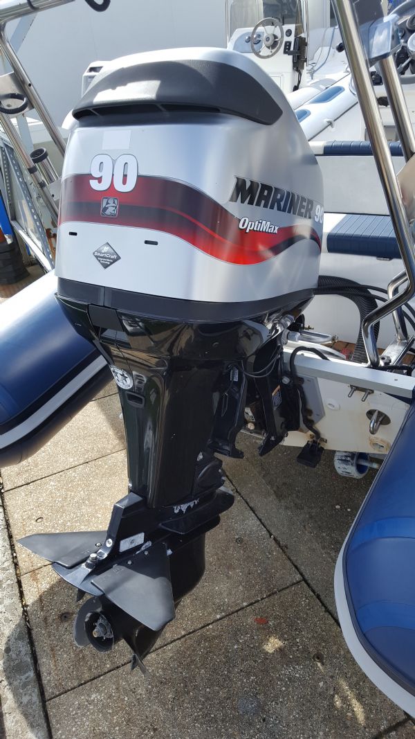 Used Valiant 5.2m RIB with Mercury Optimax 90HP Outboard Engine and ...