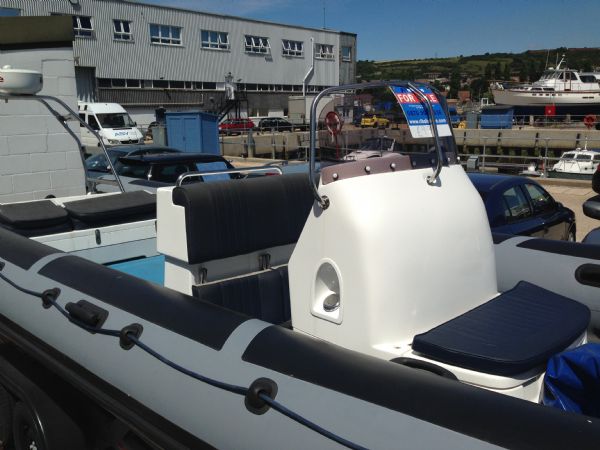 Used Northcraft 9.0m RIB and Twin Axle Roller Trailer - Ribs For Sale