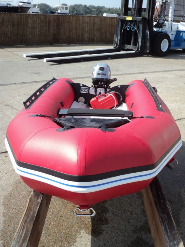 Bombard Aerotec 3.8m Small Inflatable RIB with 9.9HP Mariner Outboard ...