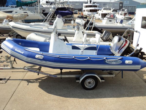 Bombard Explorer DB 5.5m RIB with Mariner Optimax 90HP Outboard Engine ...