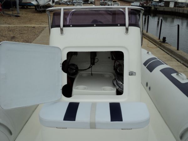 Boat Details – Ribs For Sale - Used Ballistic 5.5m RIB with Evinrude 90HP ETEC Outboard Engine