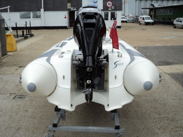 Boat Details – Ribs For Sale - Avon Seasport 320DL De Luxe RIB with Mariner 25HP 4 Stroke Outboard Engine