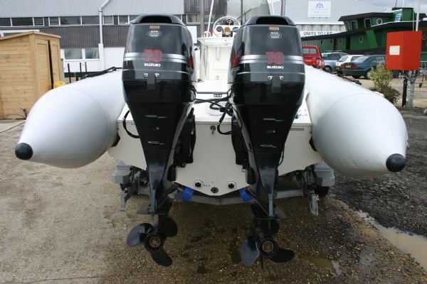 Zodiac Pro Open 6.5m RIB with Twin Suzuki 70HP Outboard Engines - Ribs ...