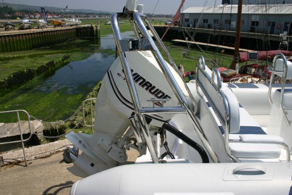 Boat Details – Ribs For Sale - Ex Demo Ballistic 6.5 RIB with Evinrude 175HP ETEC Outboard Engine