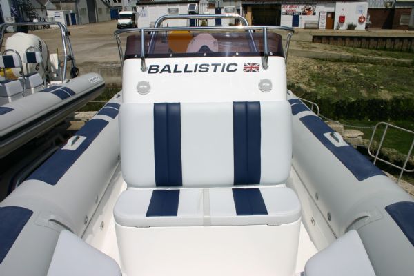 Boat Details – Ribs For Sale - Ex Demo Ballistic 6.5 RIB with Evinrude 175HP ETEC Outboard Engine