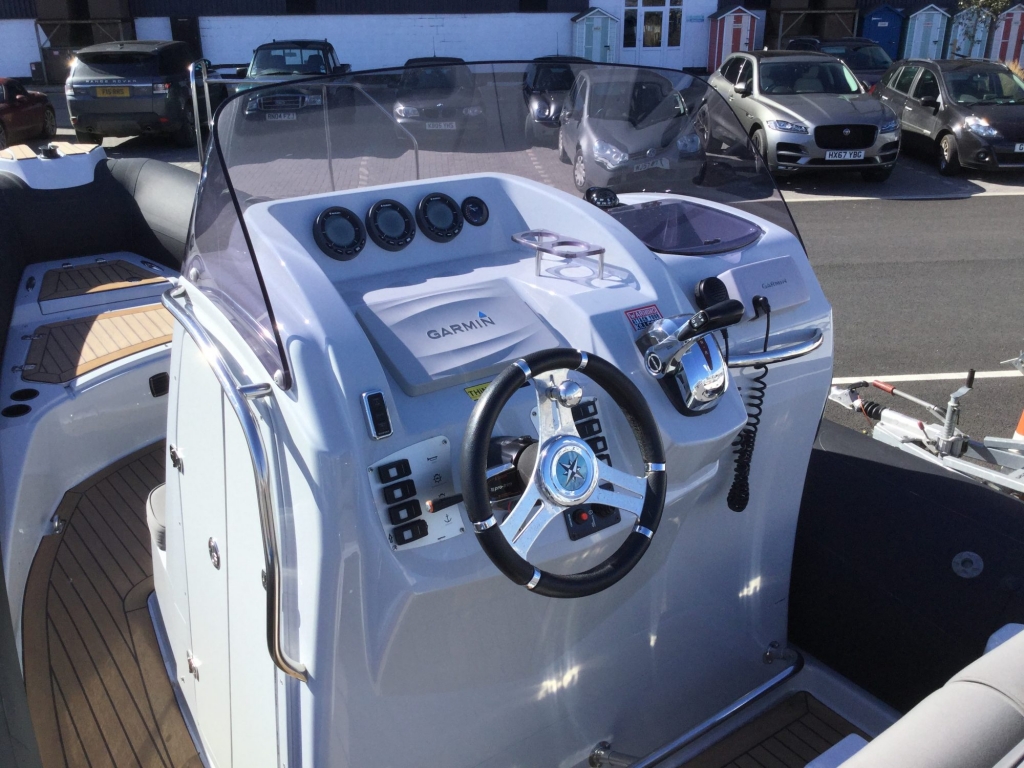 Boat Details – Ribs For Sale - Used BRIG 7.8 RIB with Suzuki DF300 Engine.