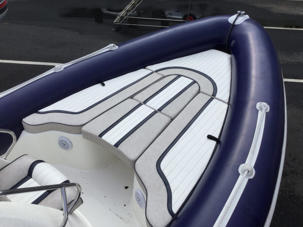 Boat Details – Ribs For Sale - Used Cobra 7.5 RIB with Yamaha F250AETX engine and trailer.