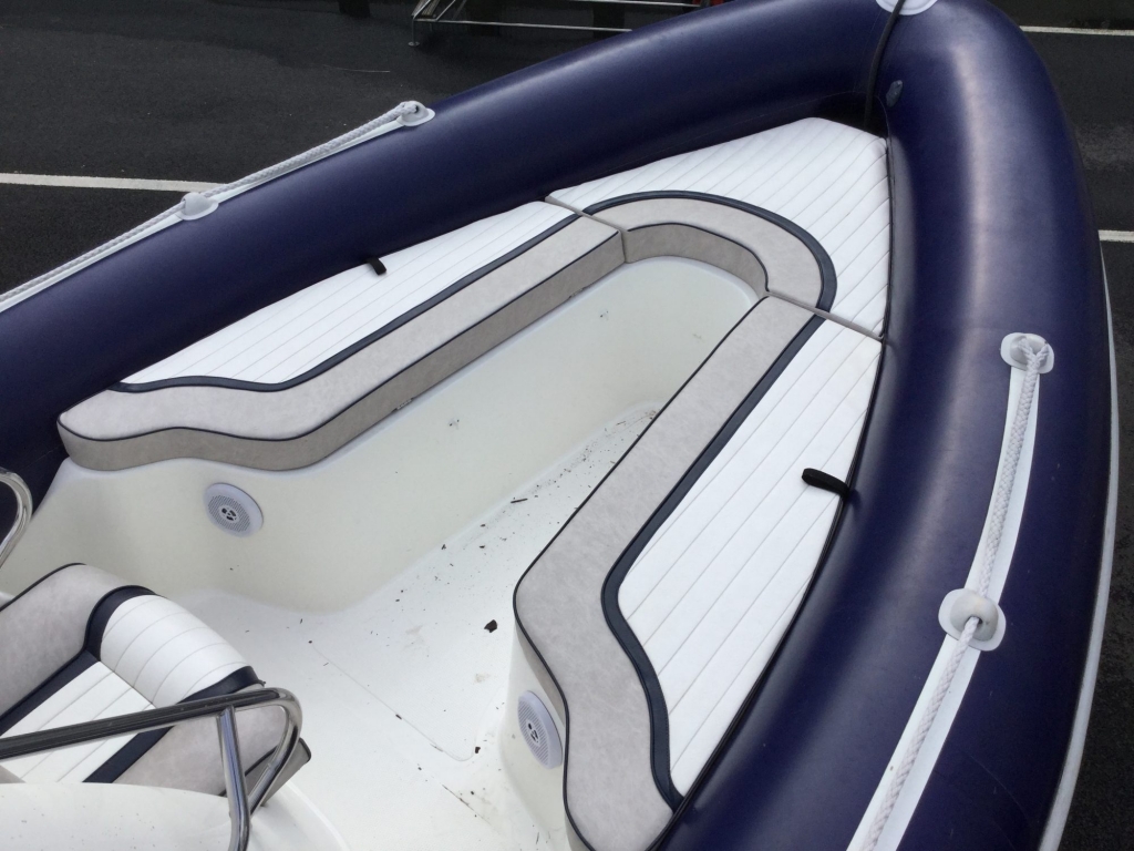 Boat Details – Ribs For Sale - Used Cobra 7.5 RIB with Yamaha F250AETX engine and trailer.