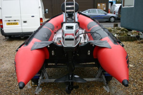 Boat Details – Ribs For Sale - Used Quicksilver 3.8m XSHD RIB with Mariner 25HP Engine