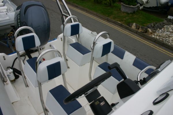 Boat Details – Ribs For Sale - Used 6.5m Ballistic RHIB / Sports Boat with Yamaha 150HP 4 Stroke Engine