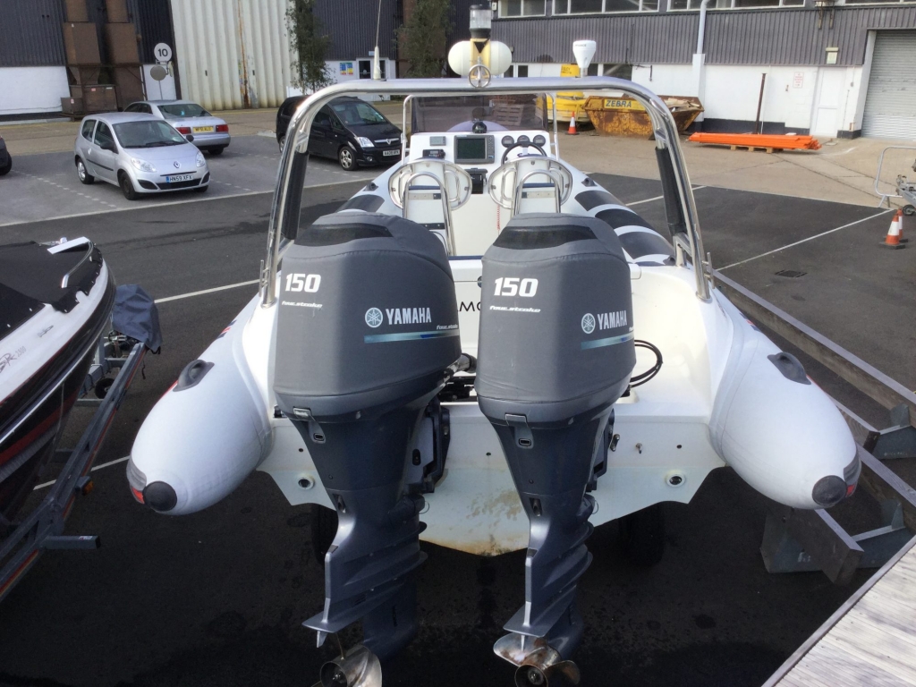 Boat Details – Ribs For Sale - Used Scorpion R27 8.1 RIB with twin Yamaha F150AET engines