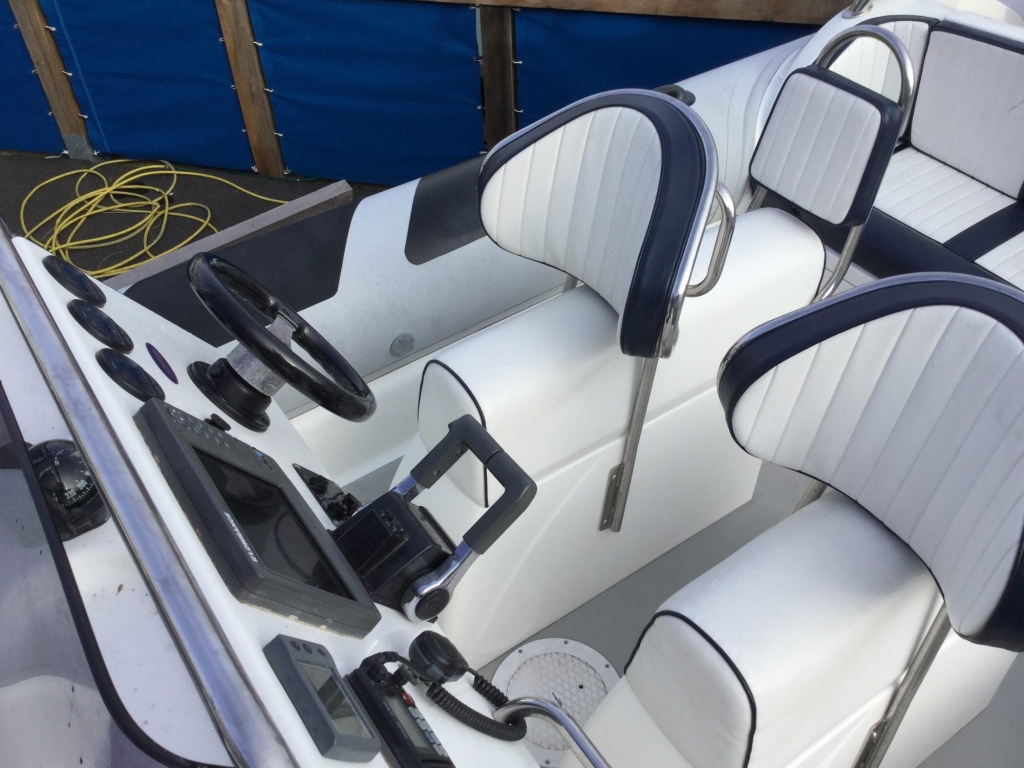 Boat Details – Ribs For Sale - Used Scorpion R27 8.1 RIB with twin Yamaha F150AET engines