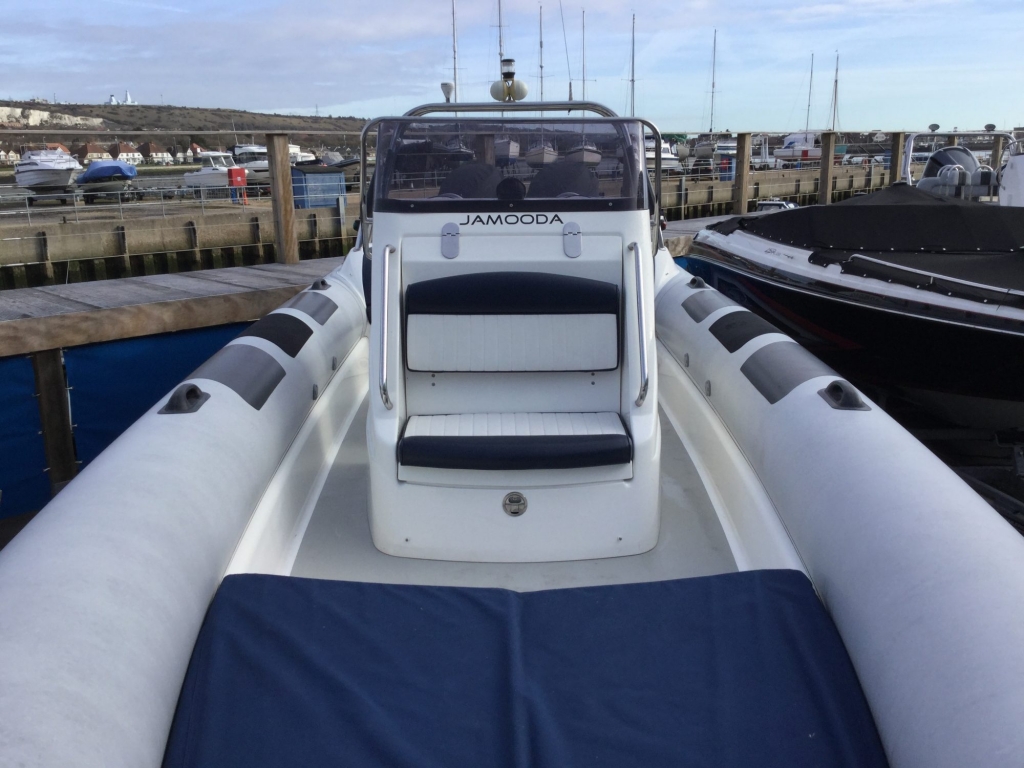 Boat Details – Ribs For Sale - Used Scorpion R27 8.1 RIB with twin Yamaha F150AET engines