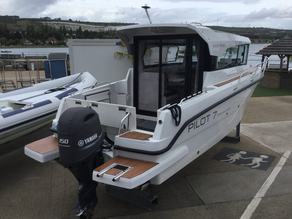 Boat Details – Ribs For Sale - Used Finnmaster Pilot 7 Weekend with Yamaha F150HP Outboard Engine - BCT