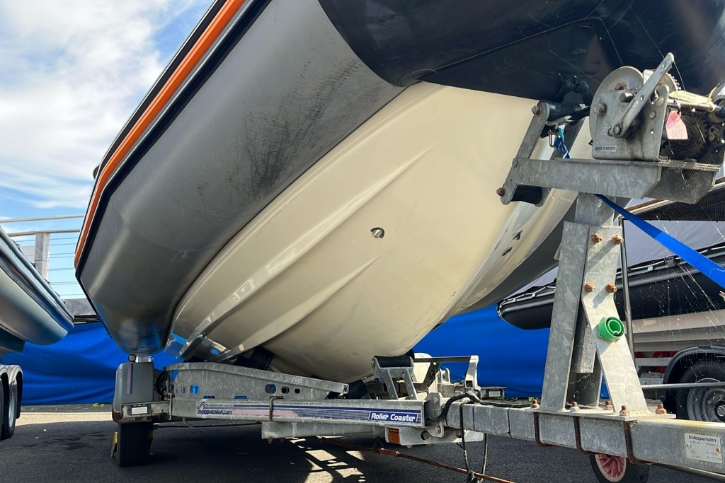 Boat Details – Ribs For Sale - 2011 (Commissioned 2016) Zodiac RIB PRO Open 650 Mercury F115 CT (Command Thrust) Indespension Roller trailer