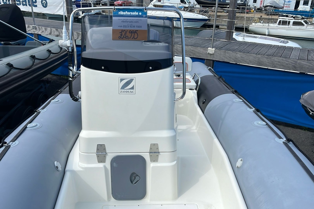 Boat Details – Ribs For Sale - 2011 (Commissioned 2016) Zodiac RIB PRO Open 650 Mercury F115 CT (Command Thrust) Indespension Roller trailer