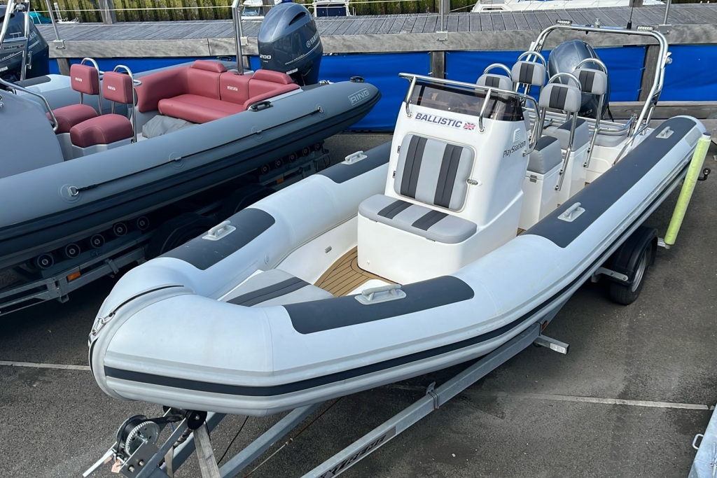 2020 Ballistic 6m RIB Yamaha F130 Extreme 1400 Single Axle