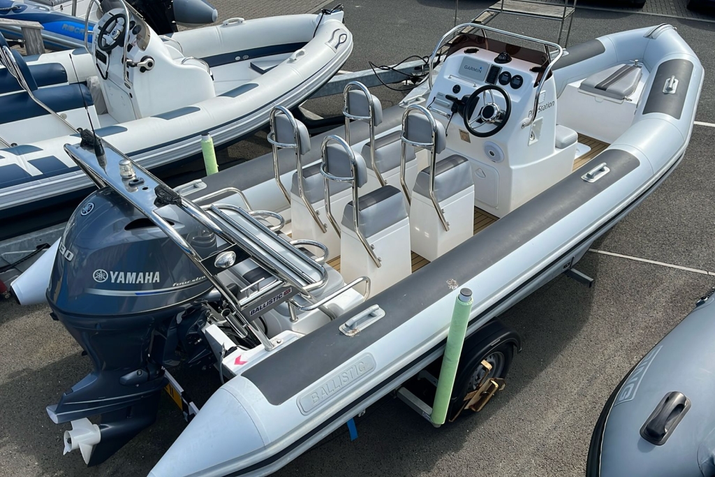 2020 Ballistic 6m RIB Yamaha F130 Extreme 1400 Single Axle